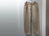 80'S Levi's 501 BEIGE DENIM PANTS（リーバイス 501 先染め ベージュデニム パンツ）MADE IN USA（実寸W34 × L30.5）