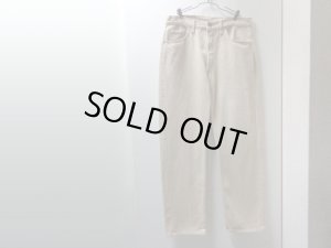 画像1: 80'S Levi's 501 BEIGE DENIM PANTS（リーバイス 501 先染め ベージュデニム パンツ）MADE IN USA（実寸W34 × L30.5）