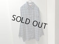 60'S Jordan Marsh Company REPEATING PATTERNE L/S COTTON PAJAMA SHIRTS(ジョーダンマーシュカンパニー 総柄仕様 長袖 コットン パジャマ シャツ)(B)