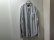 画像1: 00'S RRL STRIPE PATTERN BAND COLLAR L/S COTTON SHIRTS（ダブルアールエル ストライプ柄 バンドカラー仕様 長袖 コットン シャツ）マチ付き（L） (1)