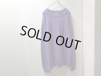 90'S LAND'S END MIDDLE-GAUGE COTTON KNIT SWEATER（ランズエンド ミドルゲージ仕様 コットン ニット セーター）MADE IN USA（M）