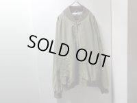 80'S Eddie Bauer COTTON MA-1 TYPE FLIGHT JACKET（エディーバウアー コットン スウェット MA-1 タイプ フライト ジャケット）黒タグ（L）