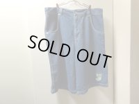 00'S JNCO BAGGY INDIGO DENIM SHORTS（ジンコ 土管型 バギー仕様 インディゴデニム ショーツ）DEAD STOCK（実寸W42）