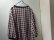 画像8: 80'S INSIDE UT CHECK PATTERN 3/4 SLEEVE SWEAT（インサイド UT チェック柄 7分袖仕様 スウェット）MADE IN USA（L位）