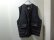 画像1: 90'S JNCO BLACK DENIM VEST（ジンコ 黒デニム ベスト）MADE IN USA（L） (1)