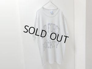 画像1: 90'S Champion × AIR FORCE HOCKE T-SHIRTS（チャンピオン エアフォース ホッケー 3段油性プリント Tシャツ）DEAD STOCK（L）