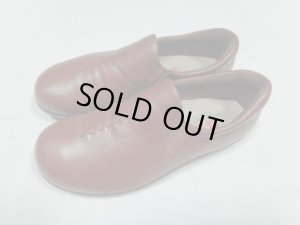 画像1: 00'S SAS LEATHER SLIP-ON（サンアントニオシューメーカーズ 本革 レザー スリッポン）MADE IN USA（US9.5-WW）
