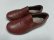 画像1: 00'S SAS LEATHER SLIP-ON（サンアントニオシューメーカーズ 本革 レザー スリッポン）MADE IN USA（US9.5-WW） (1)