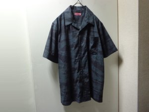 画像1: MAHARISHI CAMOUFLAGE PATTERN OPEN COLLAR S/S COTTON SHIRTS（マハリシ 迷彩柄 開襟仕様 半袖 コットン シャツ）NON WASH（M）