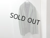 MARC BY MARC JACOBS REPEATING PATTERNE SILK × COTTON TAILORED JACKET（マーク バイ マークジェイコブス 総柄仕様 シルク × コットン混紡 テーラードジャケット）（XL）