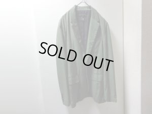 画像1: MARC BY MARC JACOBS REPEATING PATTERNE SILK × COTTON TAILORED JACKET（マーク バイ マークジェイコブス 総柄仕様 シルク × コットン混紡 テーラードジャケット）（XL）
