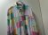 画像2: 90'S ORVIS PATCHWORK PATTERNE L/S COTTON SHIRTS（オービス パッチワーク柄 長袖 コットン シャツ）インド綿採用（M）