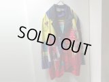 90'S ANTHONY MARK HANKINS COLLECTION TOTAL PATTERN COTTON TAILORED JACKET（アンソニー マーク ハンキンズ コレクション 総柄 コットン テーラード ジャケット）オーバーサイズ仕様（1X）
