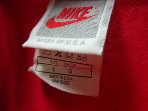 画像3: 90'S NIKE SWOOSH LOGO T-SHIRTS（ナイキ 銀タグ仕様 スウォッシュロゴ入り Tシャツ）MADE IN USA（L）