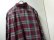 画像8: 90'S RALPH LAUREN OMBRE CHECK PATTERN L/S COTTON SHIRTS（ラルフローレン オンブレチェック柄 長袖 コットン シャツ）無地仕様（L）