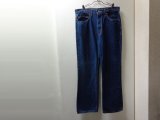 90'S Levis 517 BOOTS CUT INDIGO DENIM PANTS（リーバイス 517 ブーツカット仕様 インディゴ デニム パンツ）MADE IN USA（実寸W33.5 × L30）