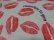 画像5: 90'S LIPS REPITING PATTERNE OVER SIZE T-SHIRTS（唇総柄 オーバーサイズ仕様 Tシャツ）MADE IN USA（XXL位）