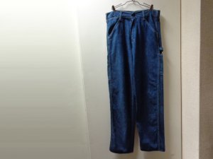 画像1: 70'S SMITH'S INDIGO DENIM PAINER PANTS（スミス インディゴデニム ペインターパンツ）MADE IN USA（実寸W32 × L31.5）