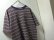 画像2: 90'S MARITHE FRANCOIS GIRBAUD JACQUARD BORDER PATTERN T-SHIRTS（マリテ フランソワ ジルボー ジャガード織りボーダー柄 Tシャツ）MADE IN USA（XL）