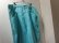 画像2: 90'S MARITHE FRANCOIS GIRBAUD TURQUOISE DENIM BAGGY SHORTS（マリテ フランソワ ジルボー ターコイズデニム バギーショーツ）（実寸W42）