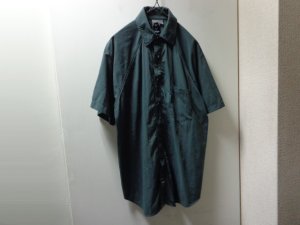画像1: 90'S OLD XLARGE S/S NYLON SHIRTS（オールド エクストララージ 半袖 ナイロン シャツ）MADE IN USA（M）