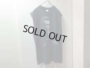 画像1: 90'S Gear inc. MILES DAVIS N/S CUT-OFF T-SHIRTS（マイルス デイビス ノースリーブ カットオフ仕様 Tシャツ）MADE IN USA（L）