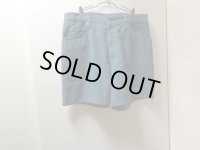 90'S Levi's 565 WIDE LEG CORDUROY SHORTS（USA製 リーバイス 565 ワイド仕様 コーデュロイ ショーツ）NON WASH（実寸W35.5）