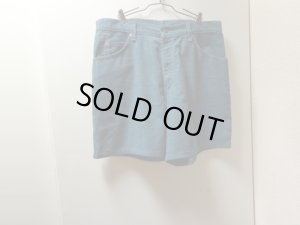 画像1: 90'S Levi's 565 WIDE LEG CORDUROY SHORTS（USA製 リーバイス 565 ワイド仕様 コーデュロイ ショーツ）NON WASH（実寸W35.5）