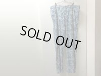 00'S RALPH LAUREN REPITING PATTERN COTTON PANTS（ラルフローレン 抜染総柄仕様 コットン パンツ）インド綿採用（実寸W38 × L32）