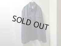 10'S patagonia L/S POLYESTER × NYLON SHIRTS（2010年製 パタゴニア 長袖 ポリエステル × ナイロン混紡 シャツ）（L）