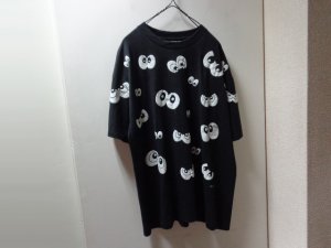 画像1: 90'S EYES TOTAL PATTERN T-SHIRTS（目玉 総柄仕様 Tシャツ）MADE IN USA（XL）