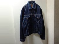 00'S EURO Levi's 70500 04 INDIGO DENIM TRACKER JACKET（ユーロ リーバイス 70500 04 インディゴデニム トラッカー ジャケット）MADE IN TUNISIA（XL）
