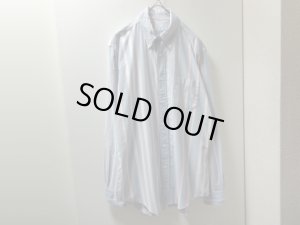画像1: 00'S BROOKS BROTHERS MULTI STRIPE PATTERN L/S OXFORD SHIRTS（ブルックスブラザーズ マルチストライプ柄 ボタンダウン仕様 長袖 オックスフォード シャツ）MADE IN USA（M）
