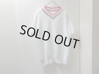 50'S UNKNOWN V-NECK S/S SWEAT（リブライン入り Vネック仕様 半袖 スウェット）長リブ仕様（L位）