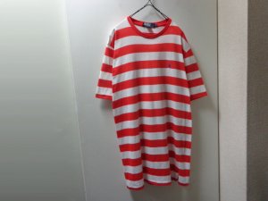 画像1: 90'S RALPH LAUREN WIDE BORDER PATTREN T-SHIRTS（ラルフローレン 太ボーダー柄 Tシャツ）MADE IN USA（L）