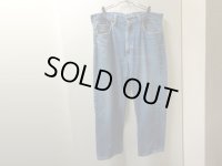 70'S Levi's 505 SINGLE INDIGO DENIM PANTS（リーバイス 505 シングル仕様 インディゴデニム パンツ）片耳付き（実寸W35 × L26）