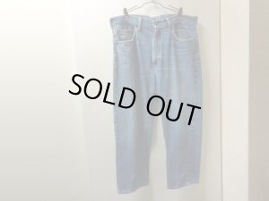画像1: 70'S Levi's 505 SINGLE INDIGO DENIM PANTS（リーバイス 505 シングル仕様 インディゴデニム パンツ）片耳付き（実寸W35 × L26）