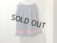 90'S OLD STUSSY WIDE NYLON EASY SHORTS（オールド ステューシー シャネルロゴ入り ワイド仕様 ナイロン イージー ショーツ）紺タグ（XL）