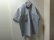画像1: 00'S BEN DAVIS HICKORY STRIPE PATTERN HALF ZIP S/S WORK SHIRTS（USA製 ベンデイビス ヒッコリーストライプ柄 ハーフジップ仕様 半袖 ワークシャツ）DEAD STOCK（M） (1)