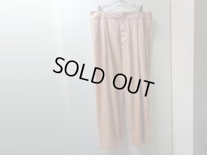 画像1: COMME des GARCONS WIDE COTTON SLACKS（コム デ ギャルソン ワイド仕様 玉虫 コットン スラックス）MADE IN FRANCE（実寸W34 × L27）
