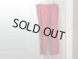 Y's for men Youji Yamamoto RED LINEN SLACKS（ワイズ ヨウジヤマモト 赤リネン スラックス）MADE IN JAPAN（実寸W35 × L30）