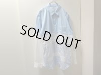 COMME des GARCONS STRIPE SWITCHING PATTERN L/S COTTON SHIRTS（FRANCE製 コム デ ギャルソン ストライプ柄 切替し仕様 長袖 コットンシャツ）NON WASH（M）