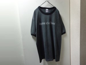 画像1: 90〜00'S System Of a Down RINGER T-SHIRTS(システムオブアダウン リンガー Tシャツ)USA COMPONENTS（XL）