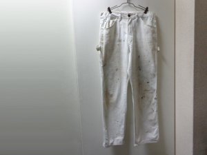 画像1: 10'S Dickies COTTON PAINTER PANTS WITH PAINT STAINS（ディッキーズ ペンキ汚れ付き コットン ペインター パンツ）（実寸W32.5 × L29.5）