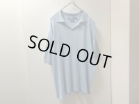 90'S RALPH LAUREN HI-GAUGE S/S SILK KNIT POLO SHIRTS（ラルフローレン ハイゲージ仕様 半袖 シルク ニット ポロシャツ）無地仕様（XL）