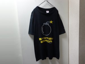 画像1: 90'S COMPUTER SOFTWEAR SYSTEM ERROR T-SHIRTS（コンピューターソフトウェア システムエラー Tシャツ）MADE IN USA（XL）