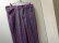 画像2: 70'S JACQUARD STRIPE PATTERNE FLARE POLYESTER PANTS（ジャガード織りストライプ柄 フレア仕様 ポリエステル パンツ）アルミ製TALONジップ付き（実寸W32 × L31）