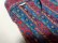 画像5: 70'S JACQUARD STRIPE PATTERNE FLARE POLYESTER PANTS（ジャガード織りストライプ柄 フレア仕様 ポリエステル パンツ）アルミ製TALONジップ付き（実寸W32 × L31）