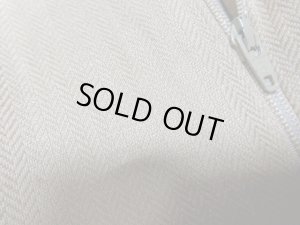 画像4: 90'S RALPH LAUREN WIDE HERRINGBONE LINEN × COTTON SLACKS（ラルフローレン ワイド仕様 ヘリンボーン織り リネン × コットン混紡 スラックス）（実寸W33 × L31.5）