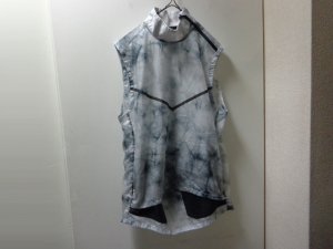 画像1: 20'S NIKE TIE DYE PULLOVER POLYESTER VEST（ナイキ タイダイ + 被り仕様 リップストップポリエステル ベスト）（M）